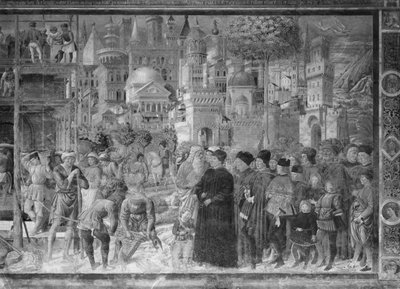 De Toren van Babel door Benozzo di Lese di Sandro Gozzoli