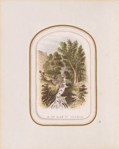 In The Glen at Idlewild door Benson John Lossing