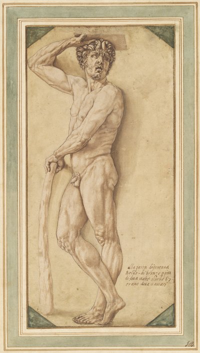 Een Sater door Benvenuto Cellini