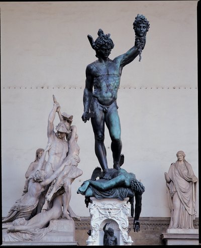 Perseus met het Hoofd van Medusa, 1545-54 door Benvenuto Cellini