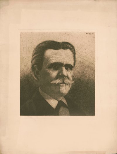 Portret van de componist Vincent d