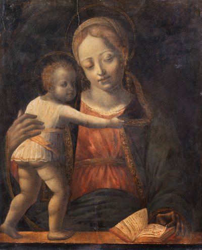 Madonna en Kind door Bernadino Jacobi Butinone
