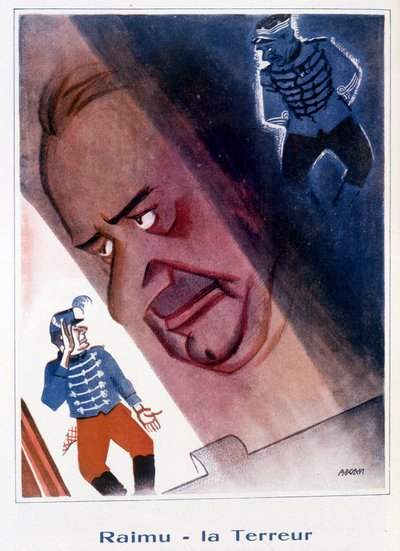 Raimu: De Terreur - Illustratie door Bernard Becan in 