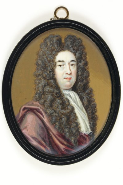 Edmund Dummer, civiel ingenieur, landmeter van de marine door Bernard III Lens