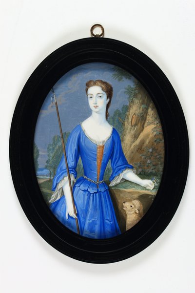 Lady Frances Spencer, later Gravin van Carlisle (email) door Bernard III Lens