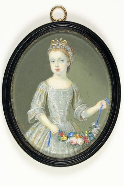 Margaret Cavendish Holles Harley, later hertogin van Portland door Bernard III Lens