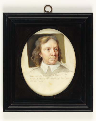 Oliver Cromwell door Bernard III Lens
