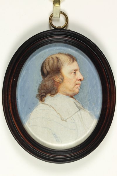 Oliver Cromwell door Bernard III Lens