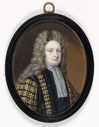 Robert Harley, Voorzitter van het Lagerhuis door Bernard III Lens