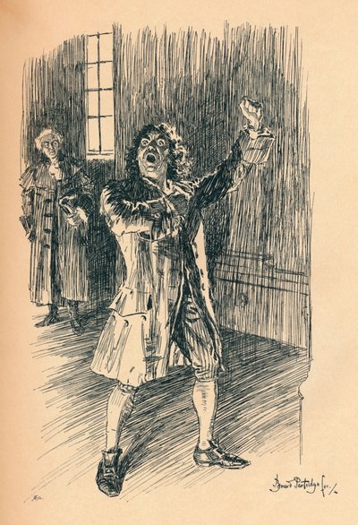 De Acteur, ca. 1899 door Bernard Partridge