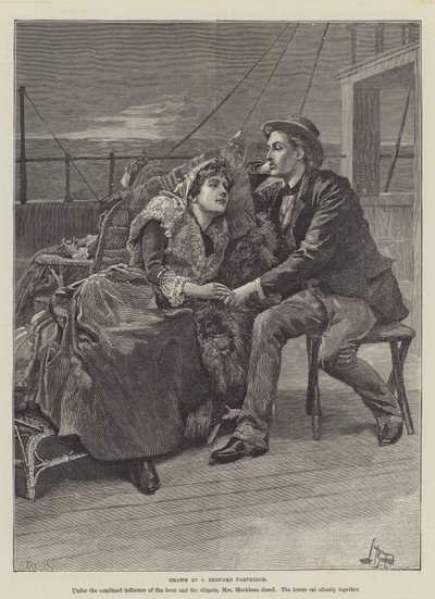 De kruistocht van de Excelsior, door Bret Harte door Bernard Partridge