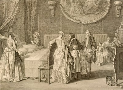 Zegen van het Huwelijksbed, illustratie uit 