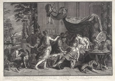 Dood van Meleager door Bernard Picart