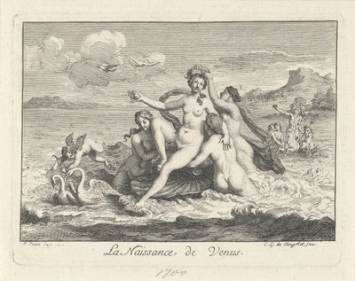 Geboorte van Venus door Bernard Picart