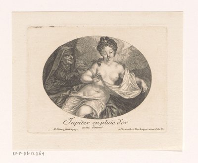 Jupiter en Danaë door Bernard Picart