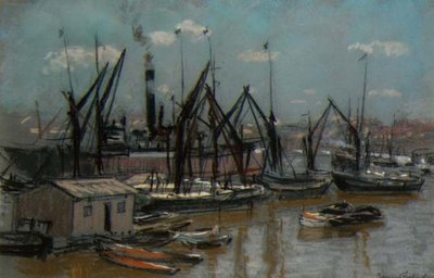 Havengezicht door Bernard Sickert