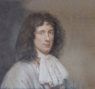 Portret van Christiaan Huygens 1629-1695 door Bernard Vaillant
