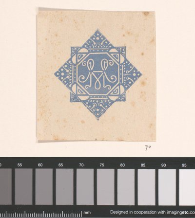 Monogram MvH door Bernard Willem Wierink
