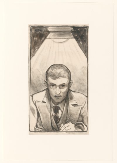 Zelfportret door Bernard Willem Wierink
