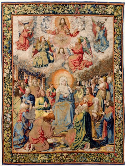 Vlaams wandtapijt. Passie van Jezus. Nationaal Erfgoed (Patrimonio Nacional) inv 10005817. door Bernard van (after) Orley