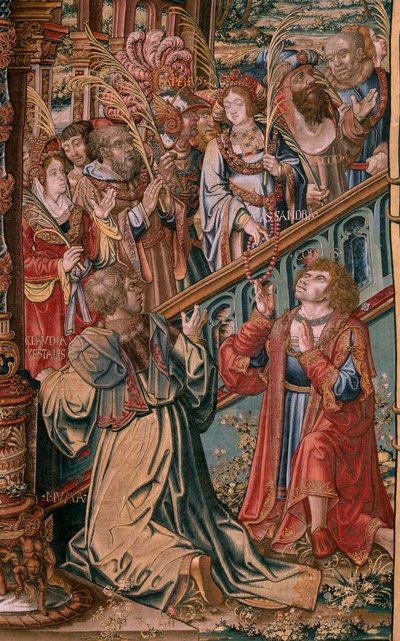 De eerbewijzen: Geloof door Bernard van Orley