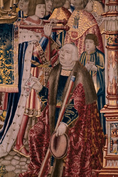 De legende van Onze-Lieve-Vrouw van de Zavel: De aankomst van het beeld van Onze-Lieve-Vrouw door Bernard van Orley