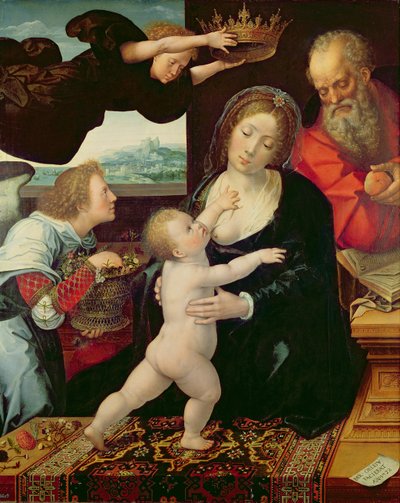 De Heilige Familie, 1522 door Bernard van Orley