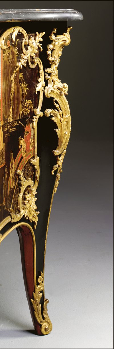 Louis XV commode, ca. 1740 door Bernard van Risamburgh