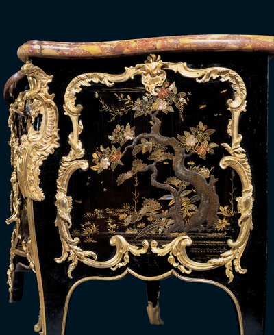 Commode door Bernard van Risenburgh II