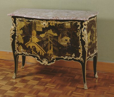 Louis XV commode door Bernard van Risenburgh II
