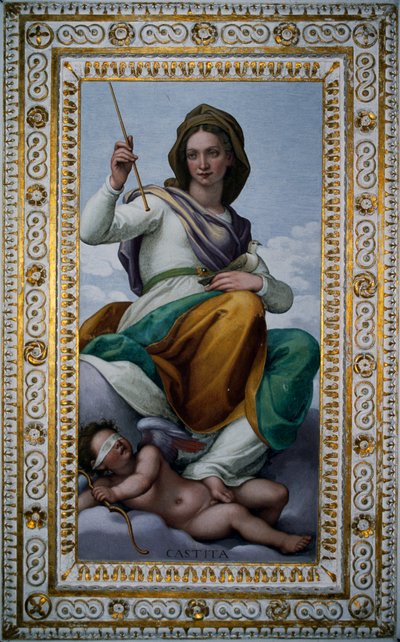 Cupido door Bernardino Barbatelli (genaamd Pocetti) door Bernardino Barbatelli Poccetti