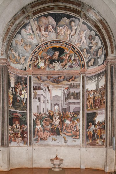 Het Martelaarschap van Sint-Catharina door Bernardino Lanino