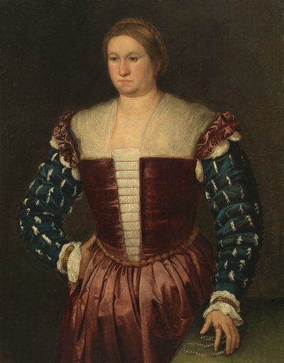 Portret van een Dame, c.1545-50 door Bernardino Licinio