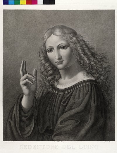 Christus de Verlosser door Bernardino Luini