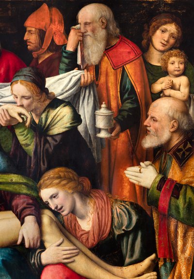 Milaan, Kerk van San Giorgio al Palazzo, Bernardino Luini, Kruisafneming door Bernardino Luini