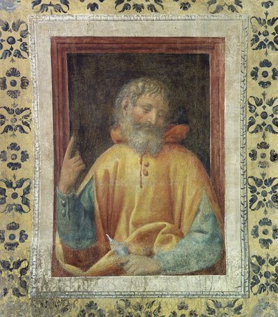 Profeet door Bernardino Luini
