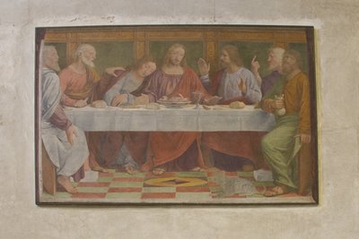 Het Laatste Avondmaal door Bernardino Luini