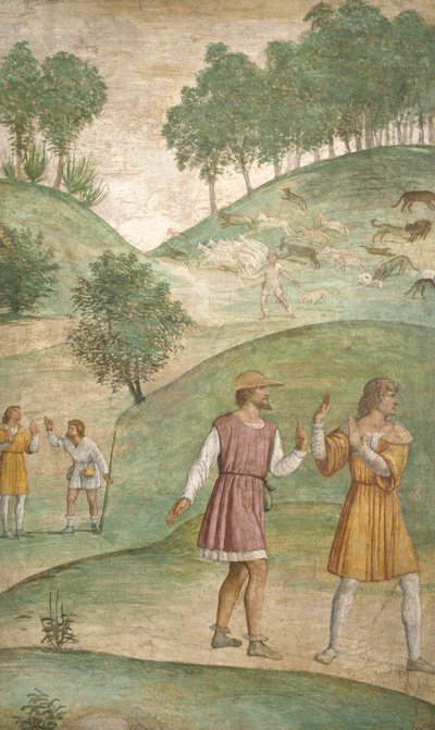 De tegenslagen van Cephalus door Bernardino Luini
