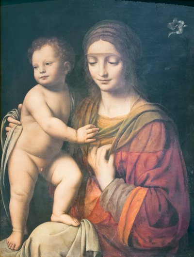 Maagd en Kind door Bernardino Luini