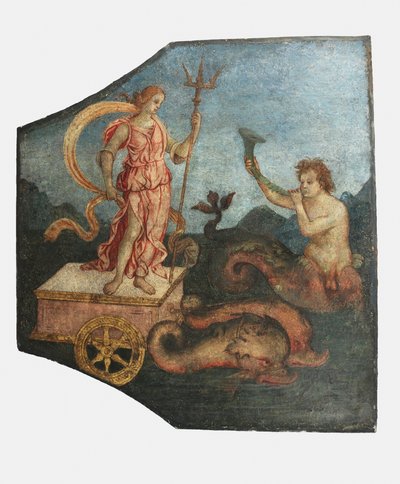 Triomf van Amphitrite door Bernardino Pinturicchio