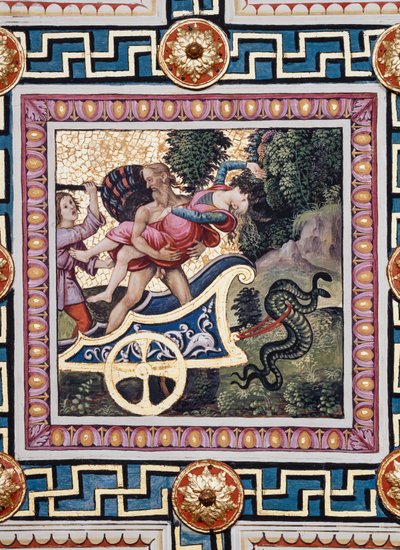 De Piccolomini Bibliotheek, het plafond: 