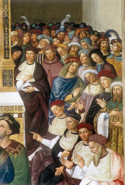 Leven van paus Pio II (Enea Silvio Piccolomini) door Bernardino di Betto Pinturicchio