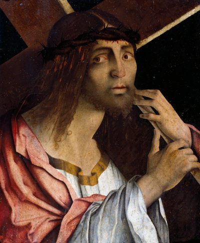 Christus draagt het kruis, door Bernardino di Bosio Zaganelli, Italië door Bernardino di Bosio Zaganelli