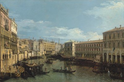 Het Canal Grande vanaf de Ca