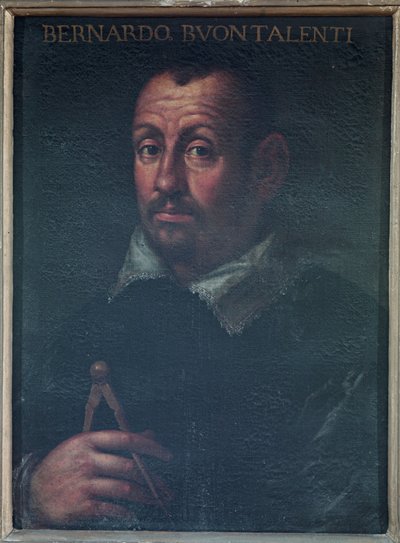 Zelfportret, laatste kwart van de 17e eeuw door Bernardo Buontalenti