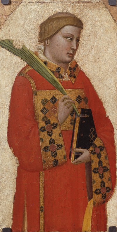 Sint Laurentius door Bernardo Daddi
