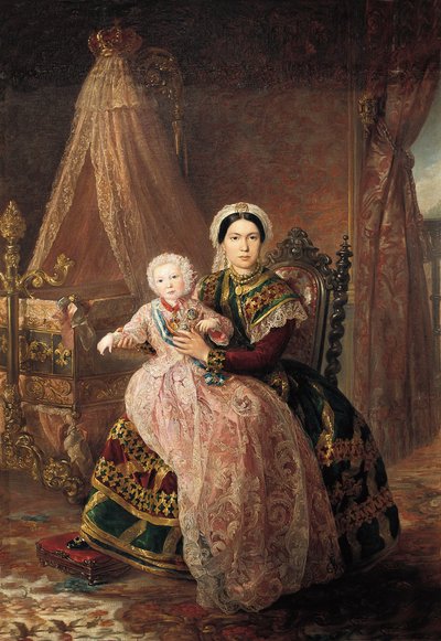 Portret van Alfonso XII door Bernardo Lopez y Piquer