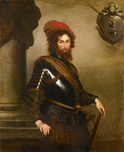 Portret van Nicolò Raggi door Bernardo Strozzi