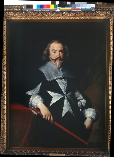 Portret van een ridder van Malta (Scipione Papafava?), c.1629 door Bernardo Strozzi