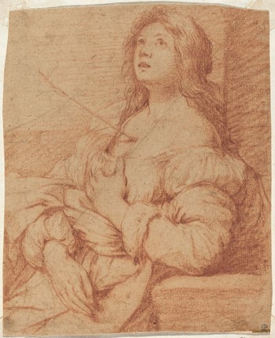 Heilige Ursula door Bernardo Strozzi